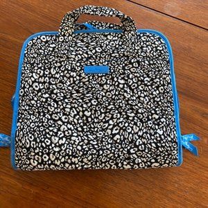 Hanging Vera Bradley toiletry organizer